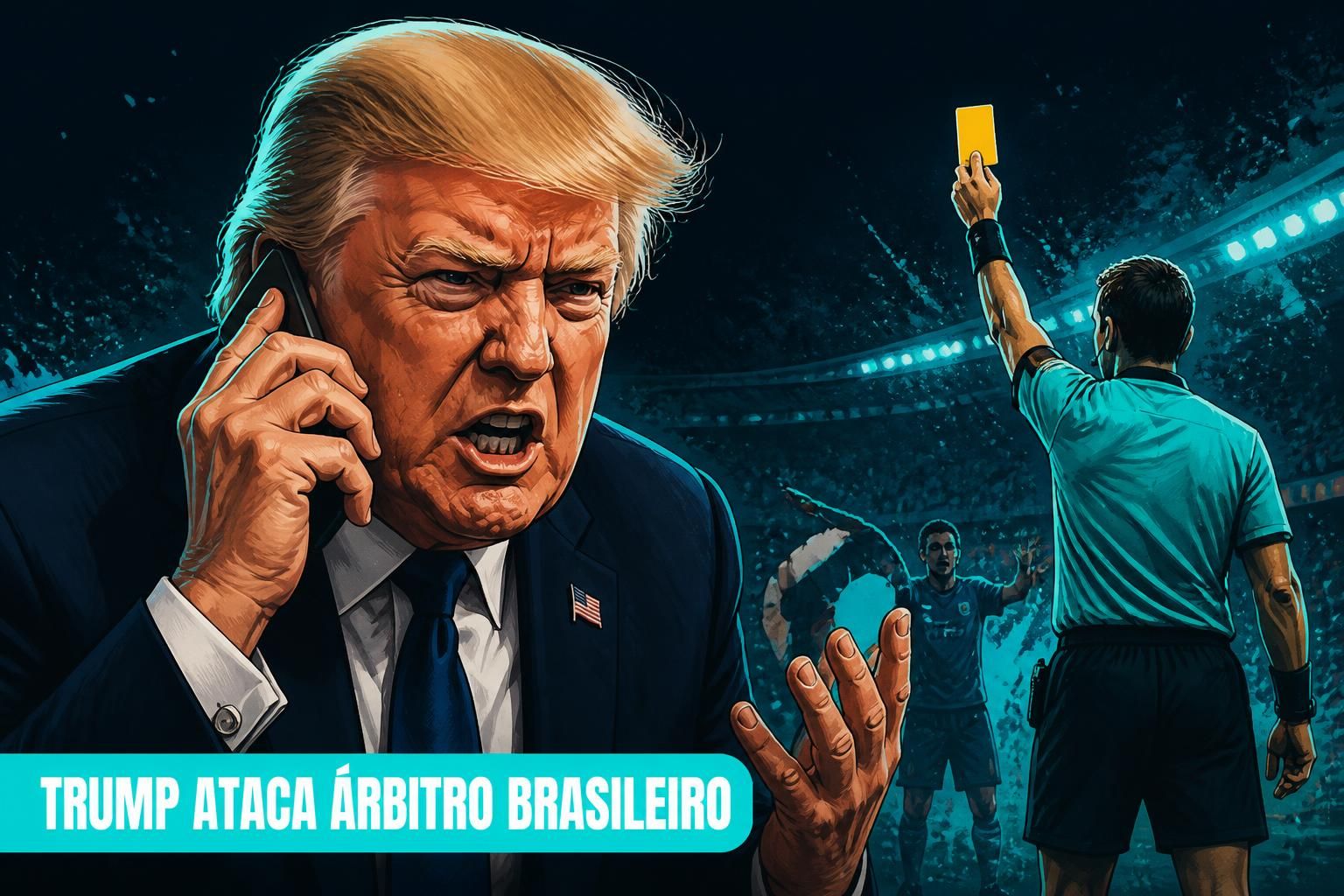 Trump Ataca Árbitro Claus no Caso Balogun