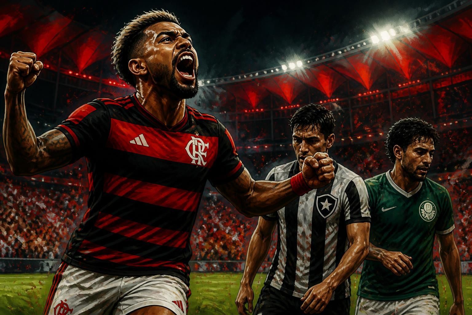 Flamengo x Botafogo: Clássico define rumos no Brasileirão