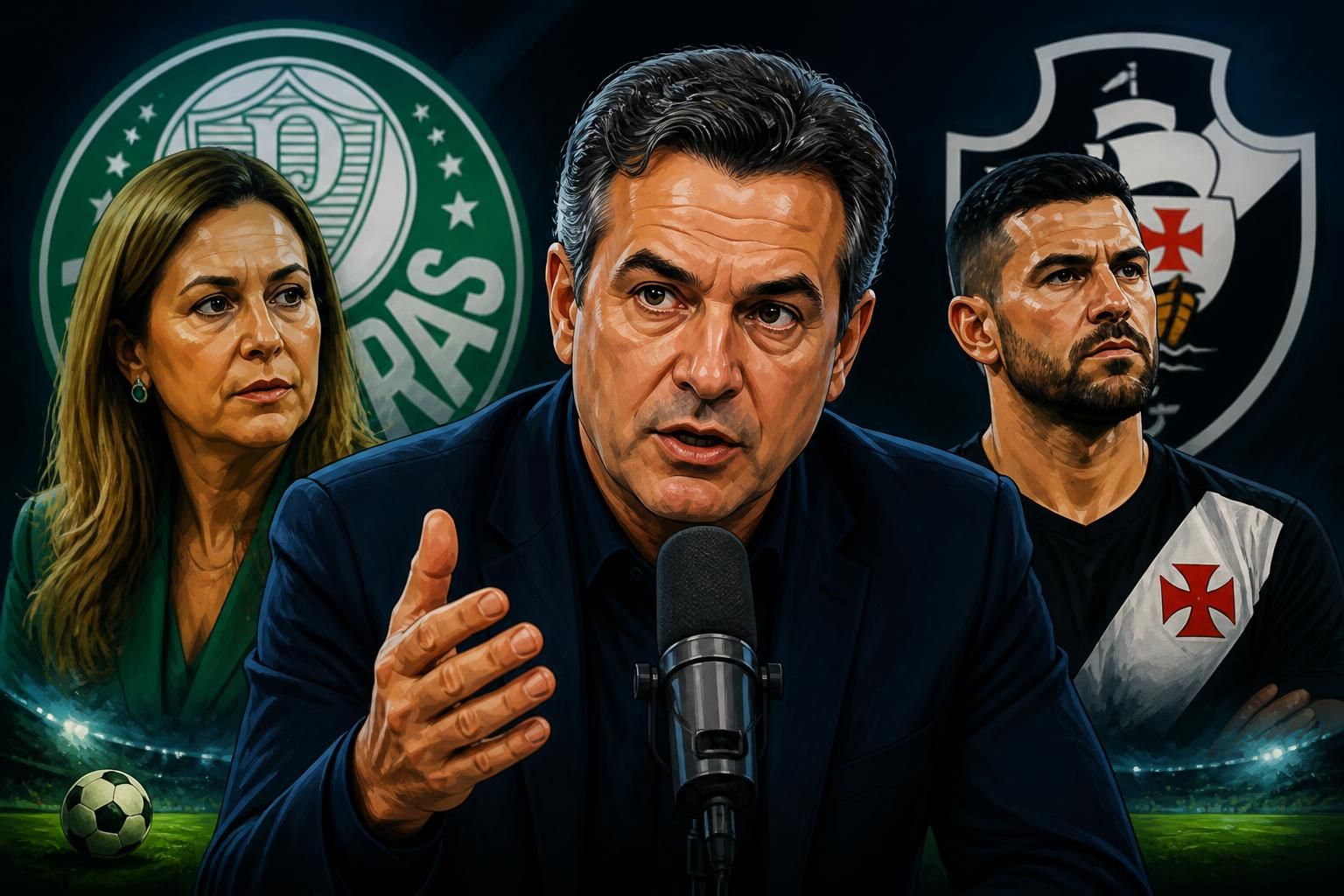 Lavieri cobra renúncia de Leila para SAF do Vasco