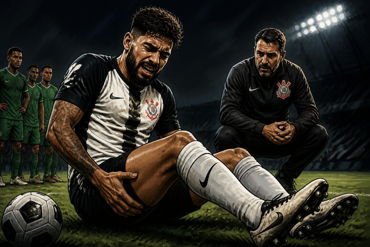 Corinthians detalha lesão de Yuri Alberto e prepara time para Chape