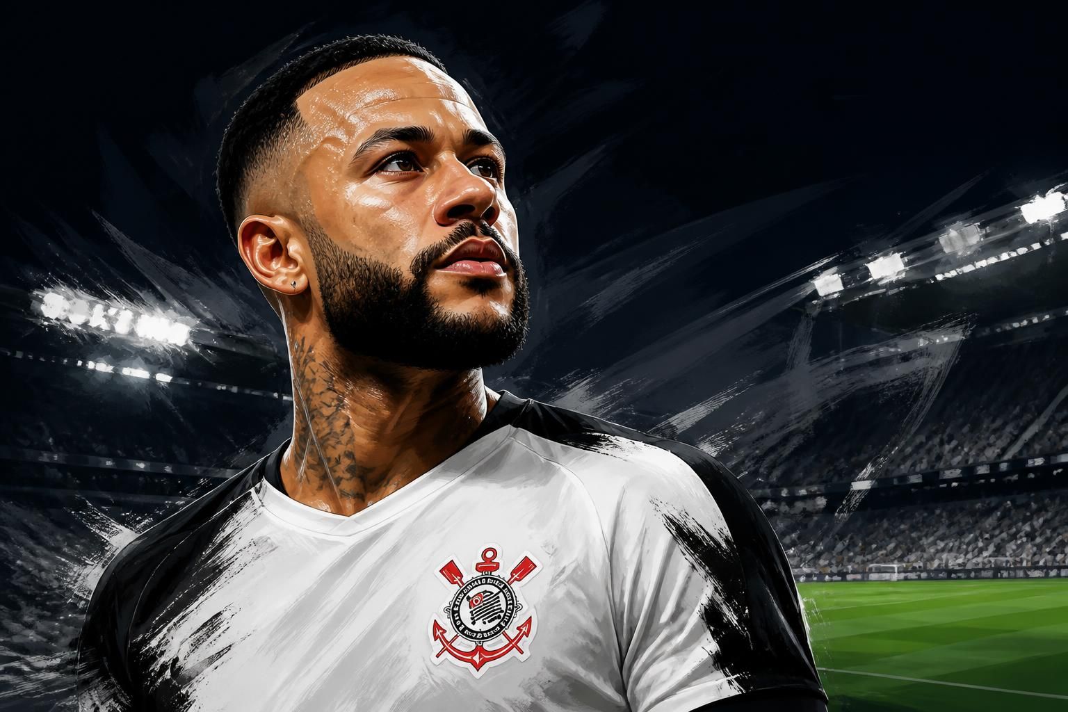 Memphis Depay negocia contrato de três anos com Corinthians
