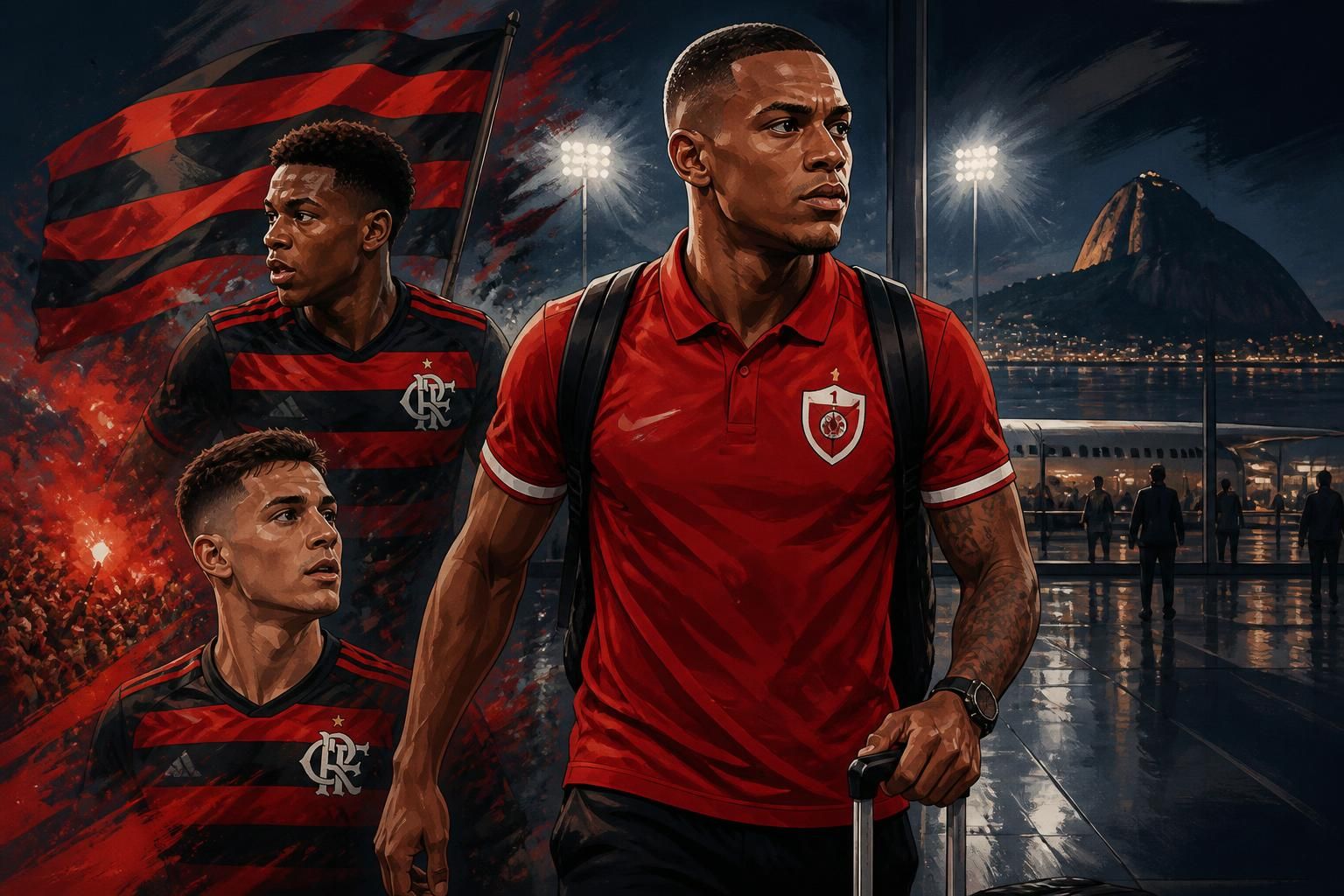 Flamengo confirma Anthony Valencia e tenta fechar Joaquín Freitas