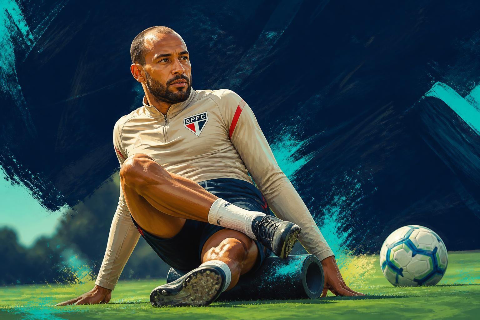 Lucas Moura inicia nova fase de recuperação no São Paulo
