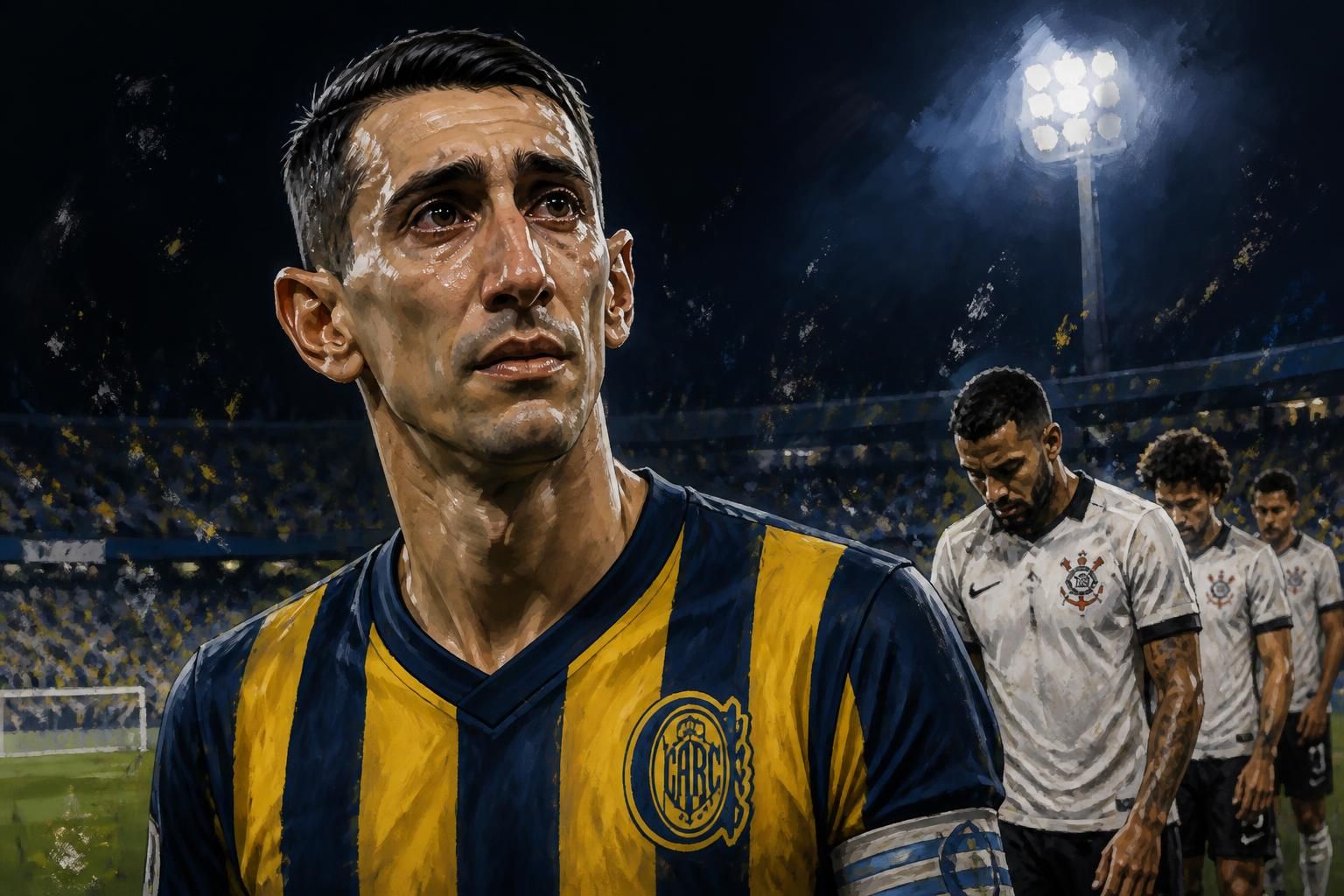 Di María cogita aposentadoria após queda na Libertadores