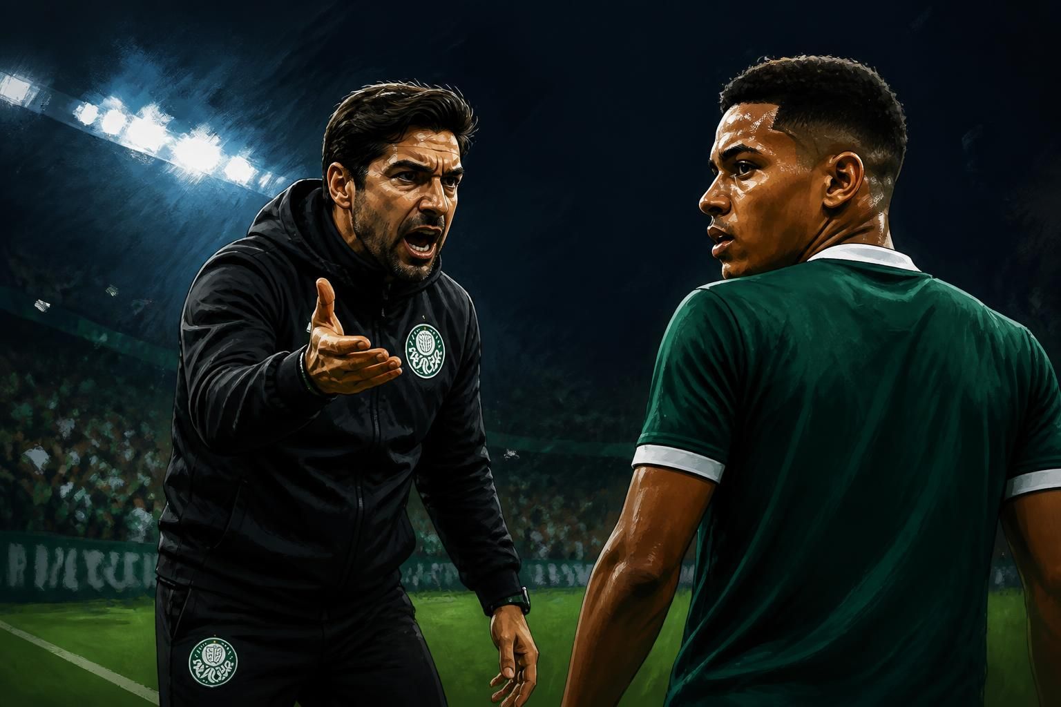 Abel Ferreira critica arbitragem e avalia Vitor Roque após empate