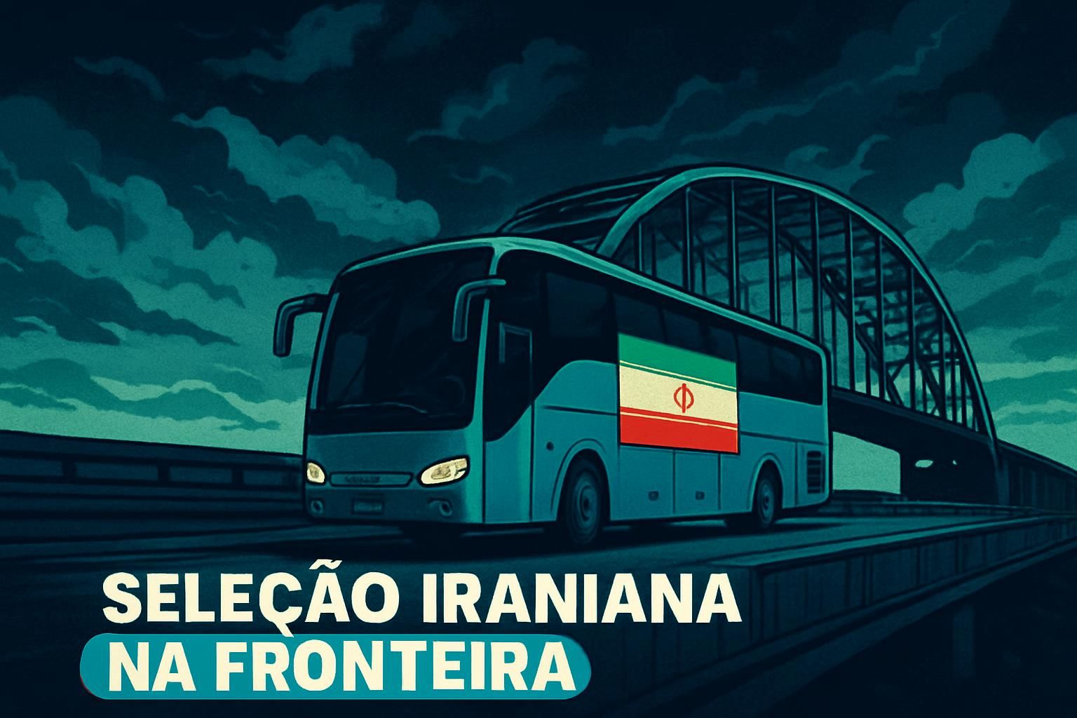 Irã na Copa 2026: Logística extrema com entrada e saída diária nos EUA