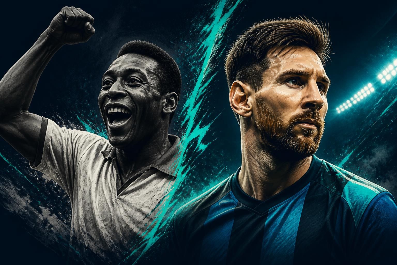 Pelé ou Messi: quem é o maior de todos os tempos?