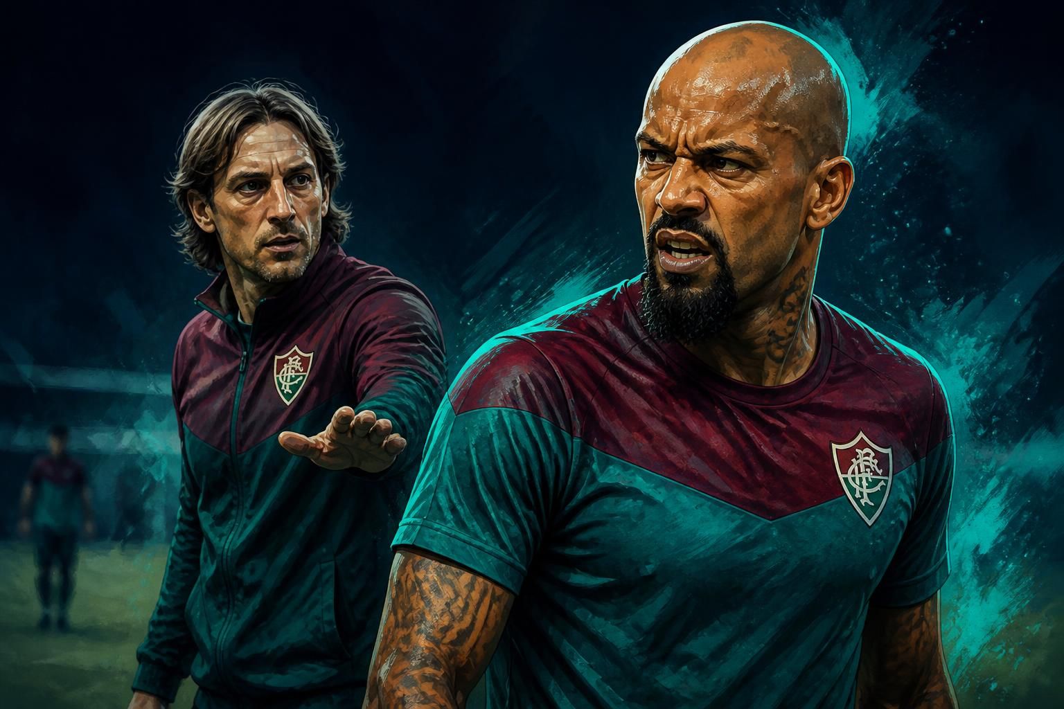 Felipe Melo cobra Zubeldía no Fluminense