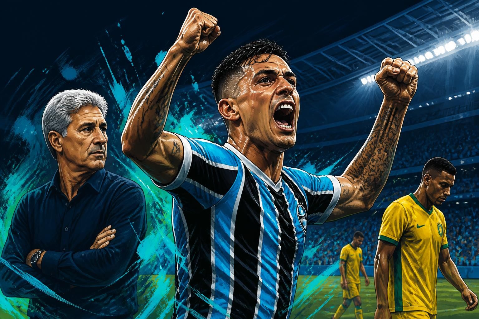 Pavón decide de falta e Grêmio avança na Copa do Brasil