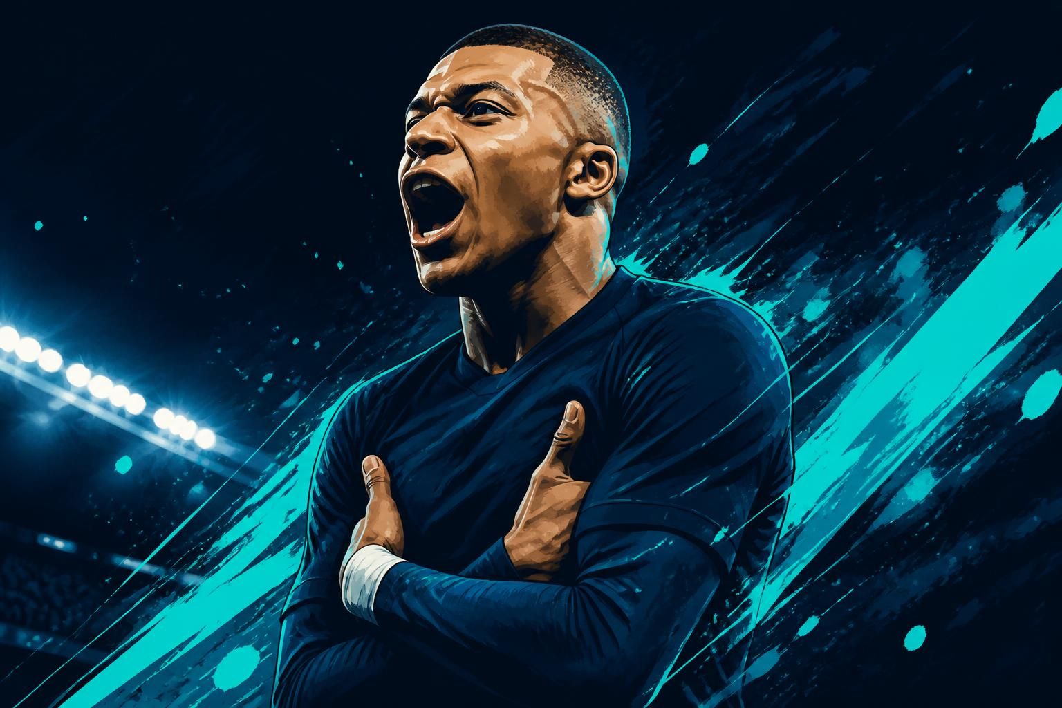 Mbappé faz história como artilheiro em duas Copas