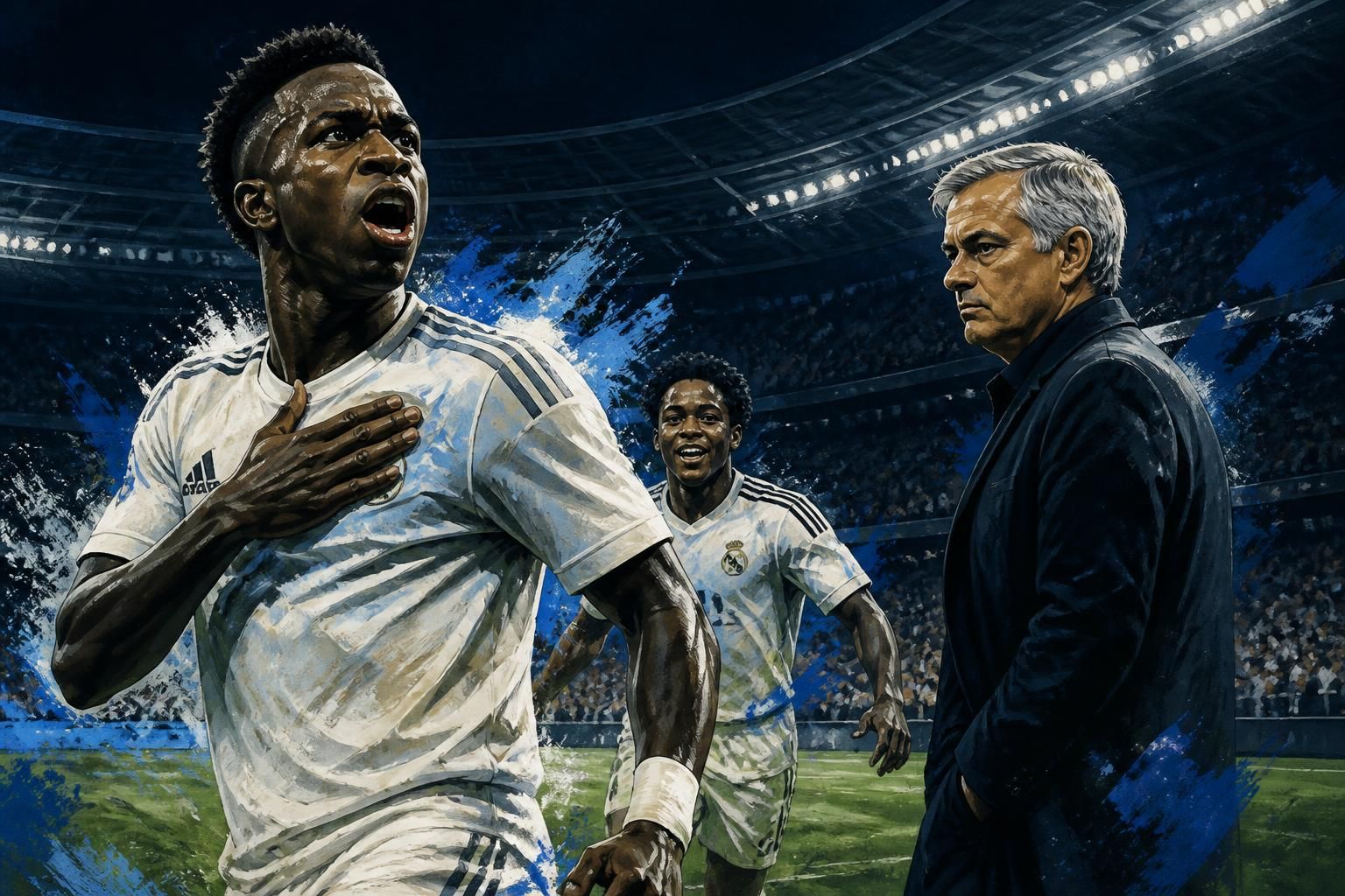 Real Madrid vence com Endrick titular e retorno de Vini Jr