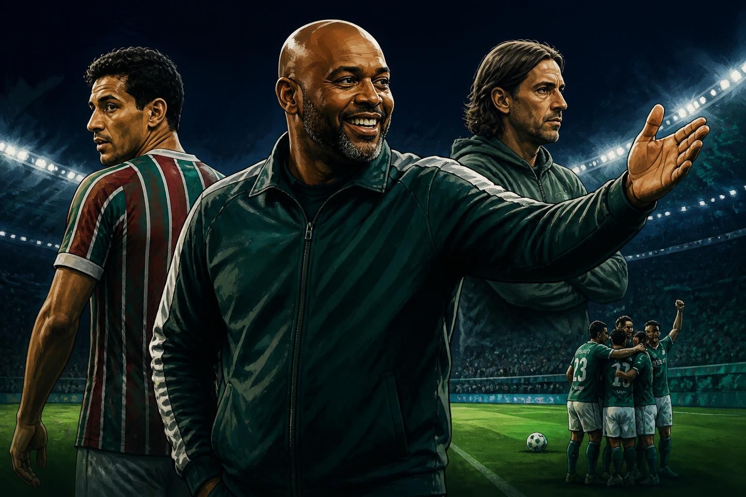 Marcão elogia coragem do Fluminense na vitória sobre o Palmeiras