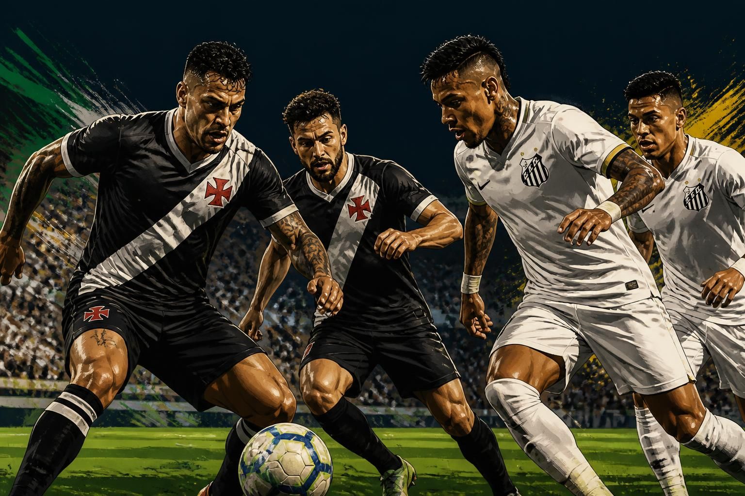 Vasco x Santos: Onde assistir e horário do jogo