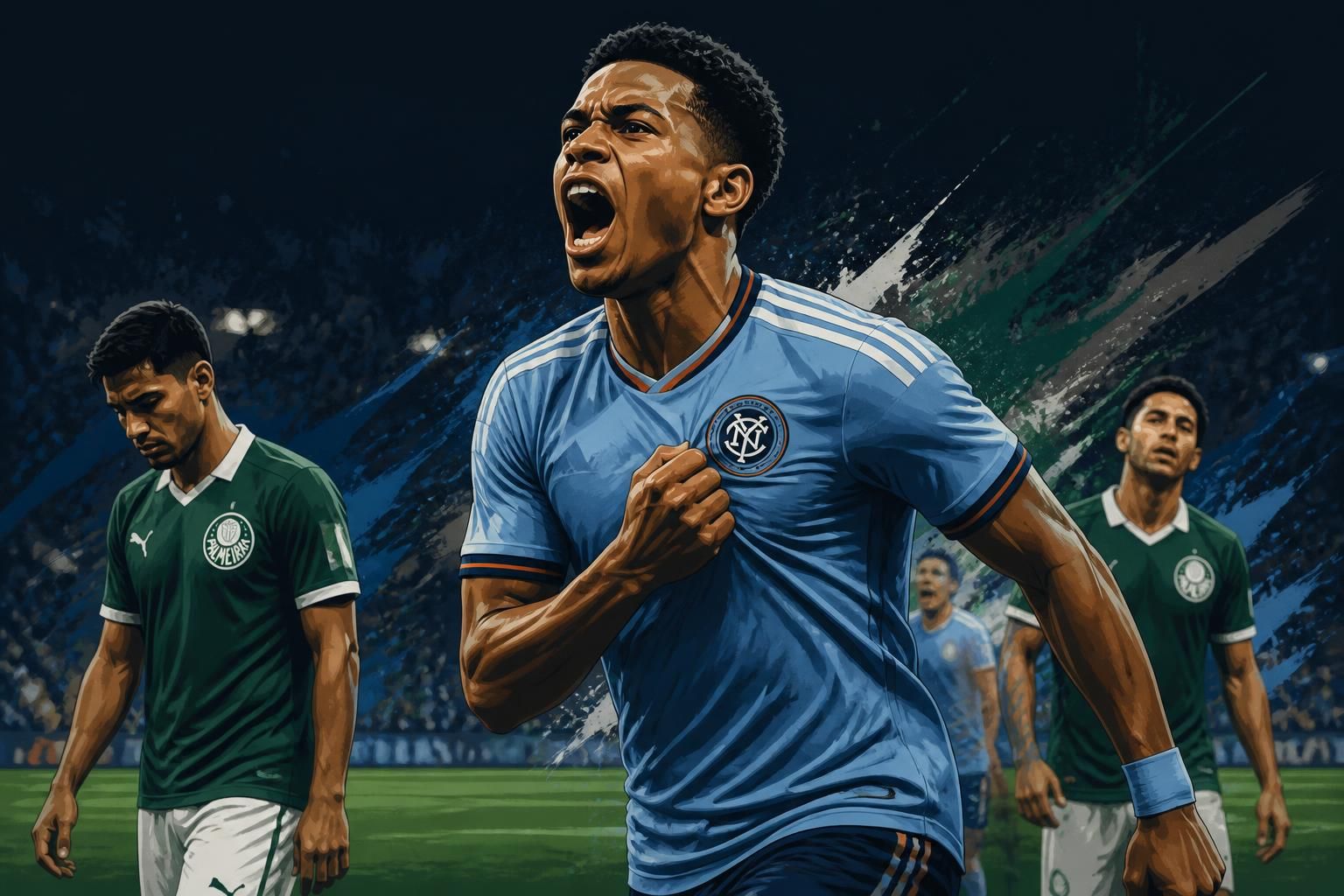 Luighi é emprestado do Palmeiras ao New York City