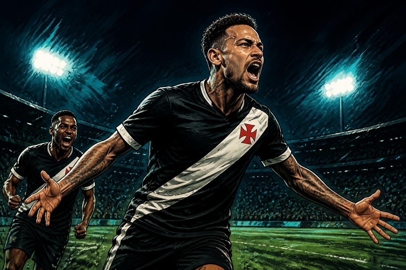 David marca e Vasco avança na Sul-Americana