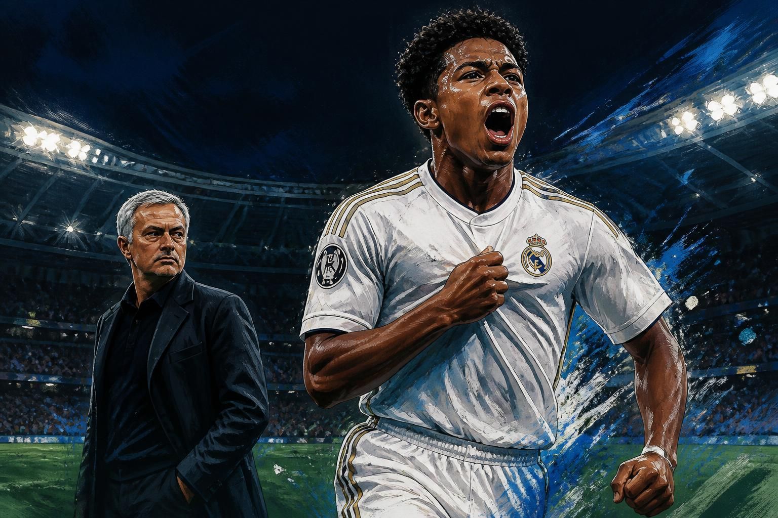 Endrick brilha em amistoso do Real Madrid sob comando de Mourinho