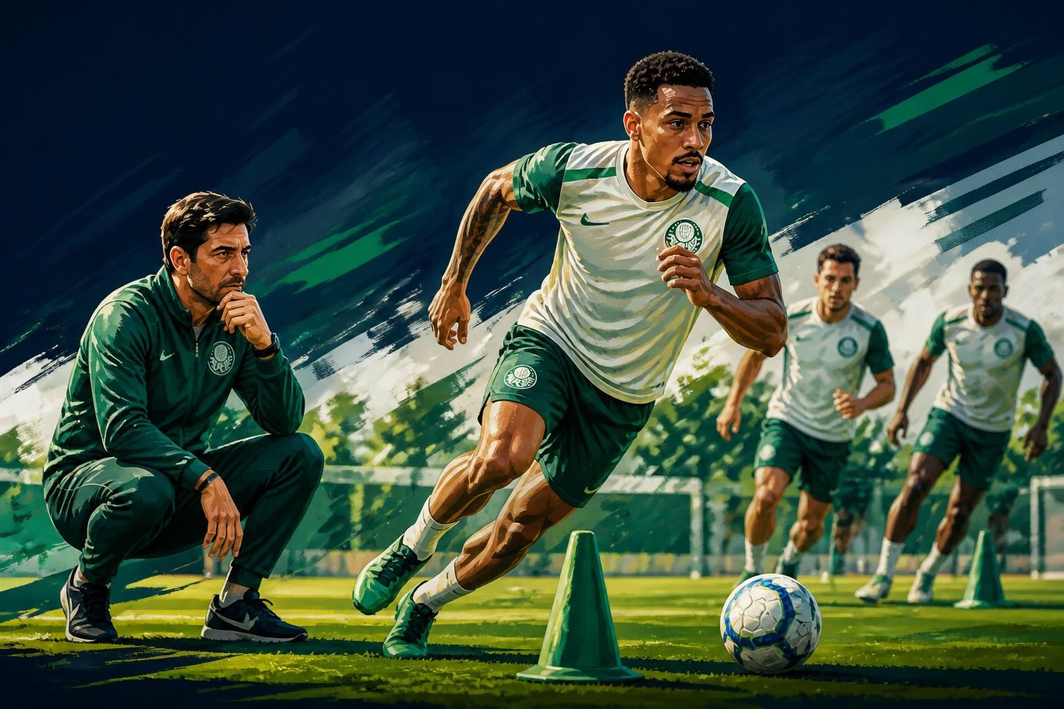 Palmeiras se reapresenta com notícias de Paulinho e Fuchs