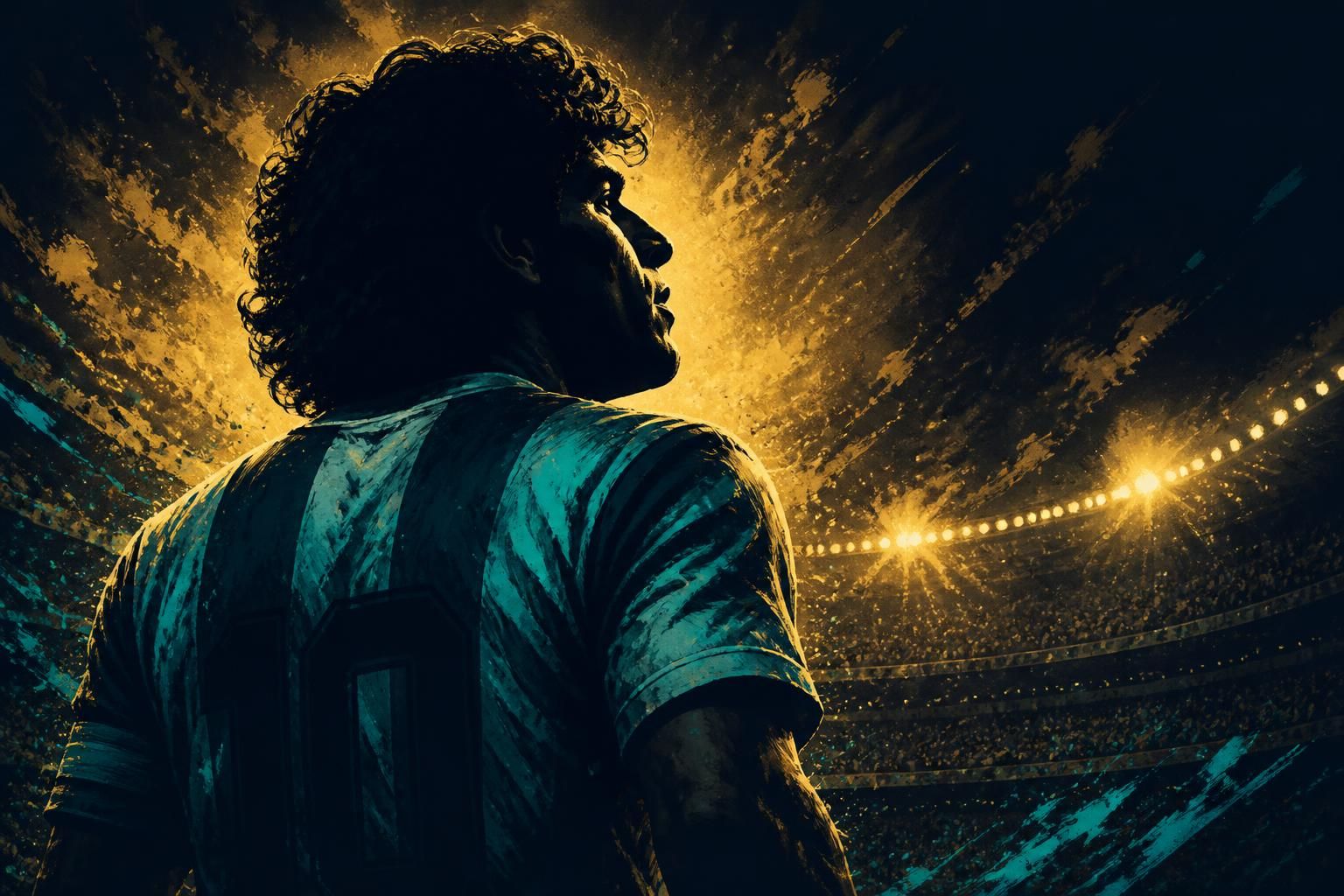 Torcida exalta Pelé após vice da Argentina com Messi