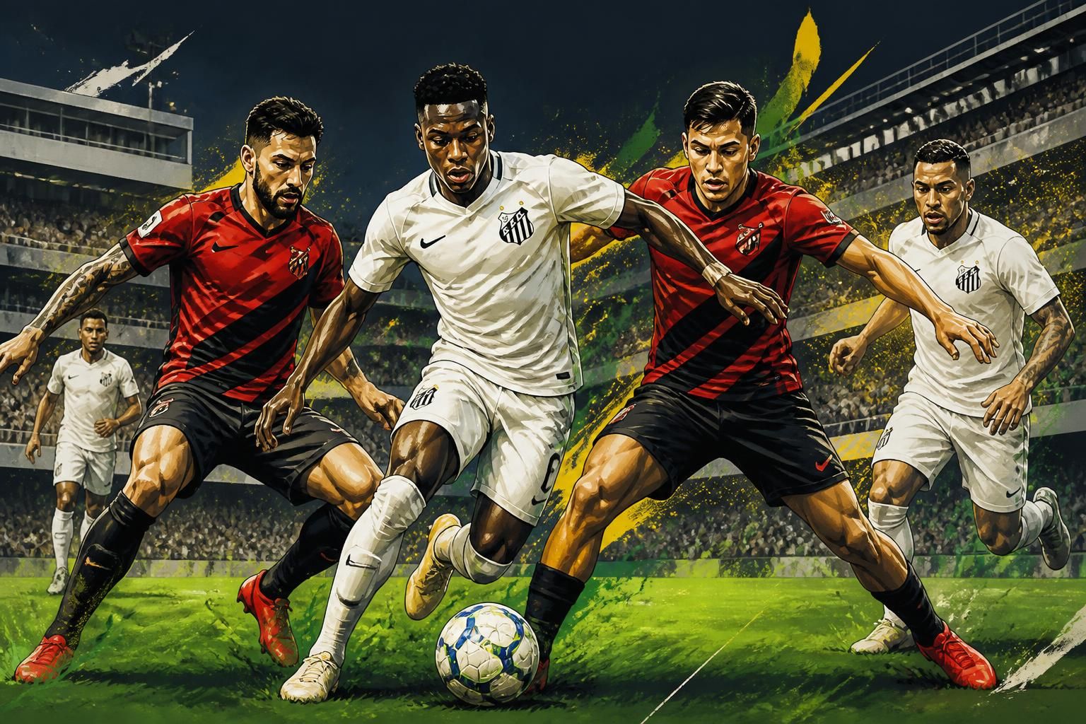 Santos x Athletico: Tudo sobre o duelo na Vila Belmiro