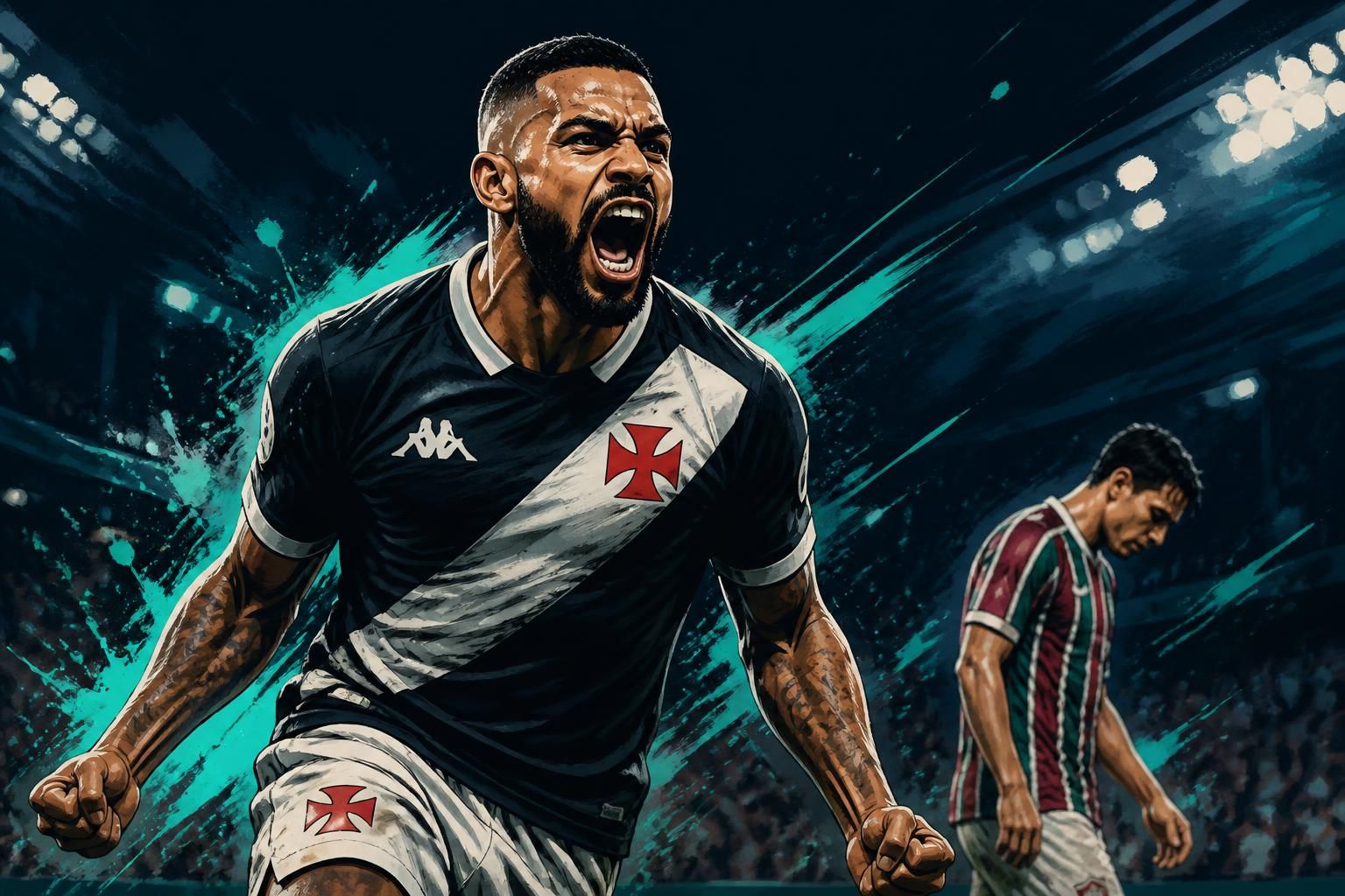 Jair celebra classificação do Vasco na Copa do Brasil