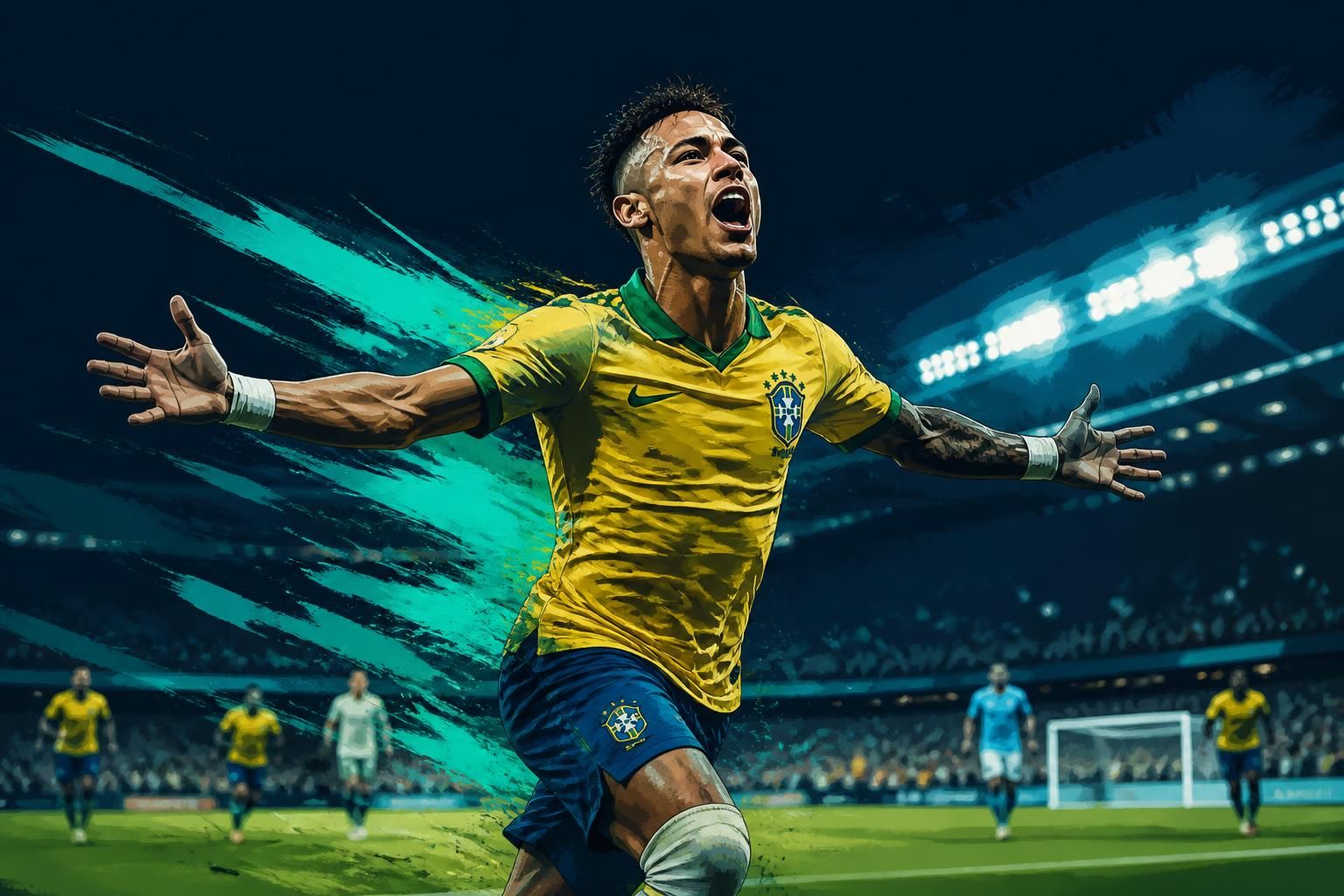Matheus França faz hat-trick no Crystal Palace