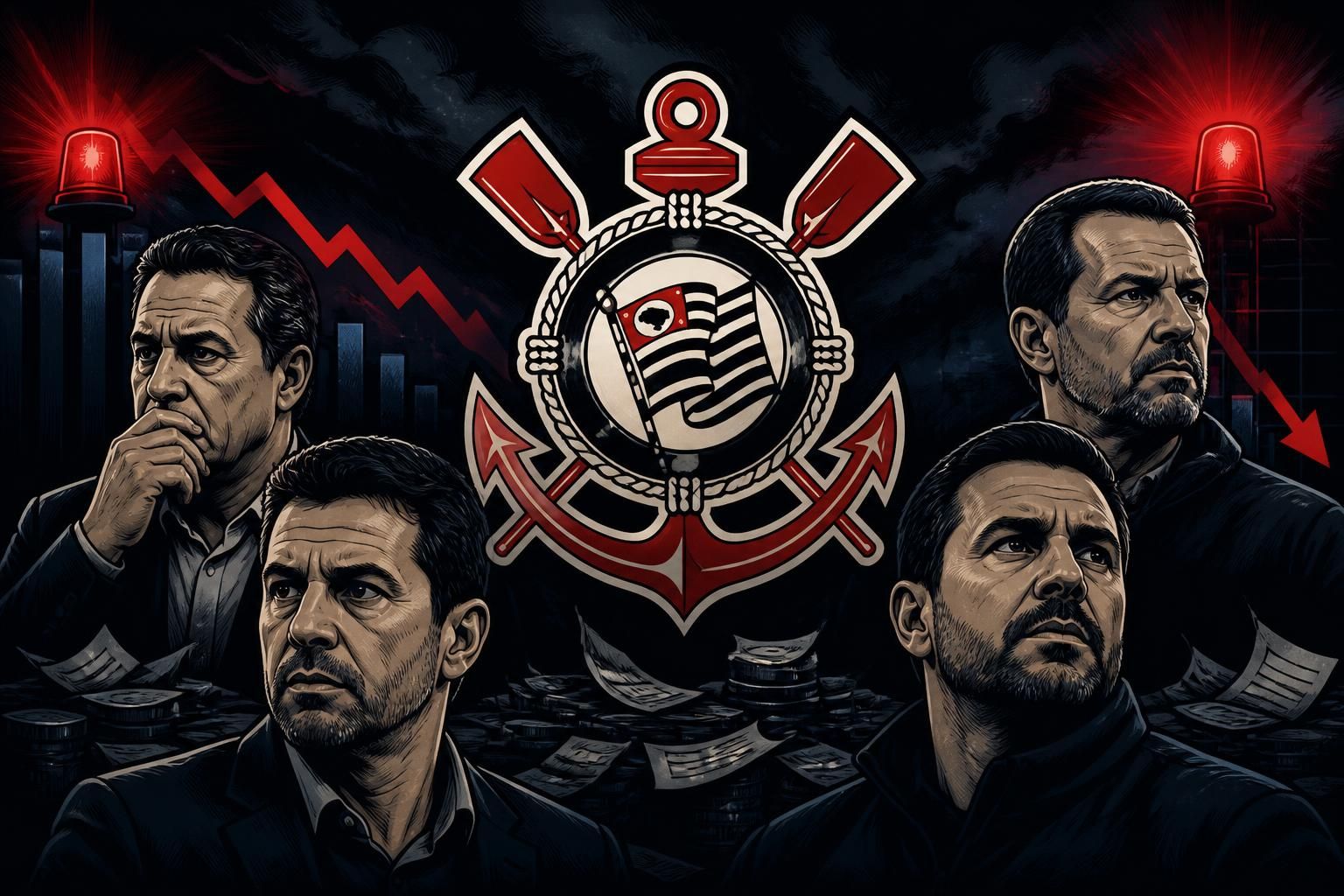 Corinthians tem déficit de R$ 246 milhões no primeiro semestre de 2026