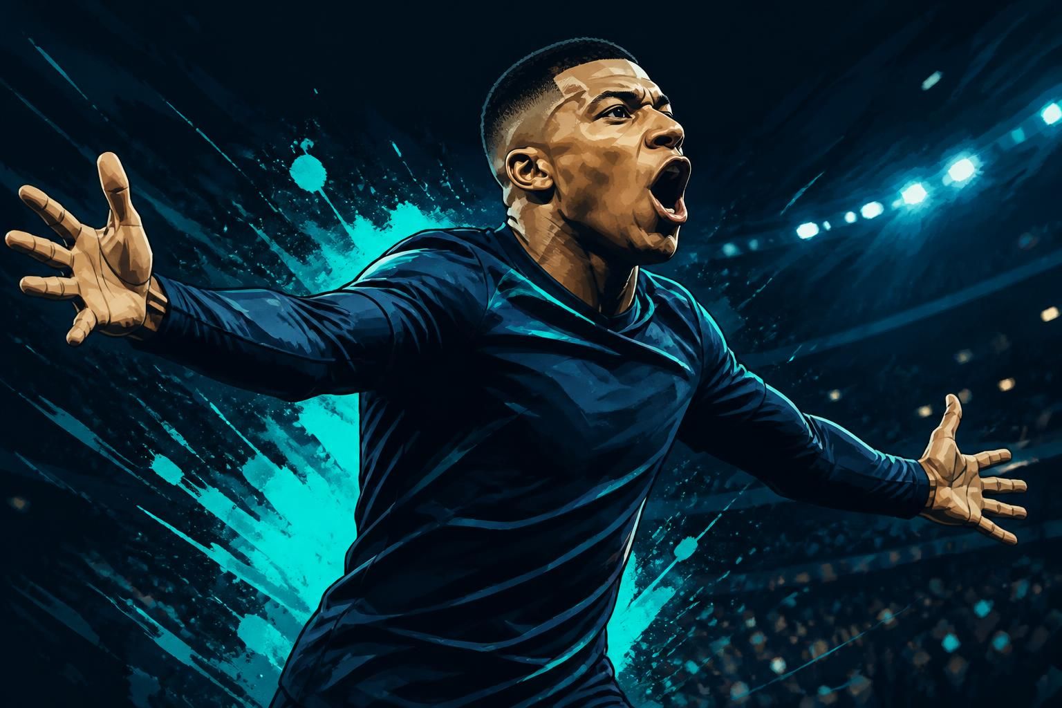 Mbappé ultrapassa Messi e vira maior artilheiro da Copa