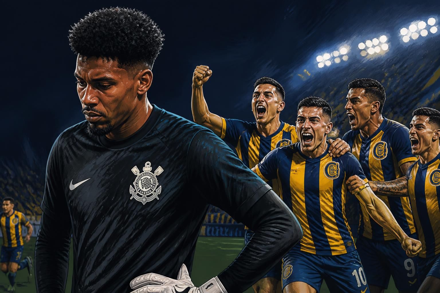 Hugo Souza sofre ofensas racistas no jogo do Corinthians