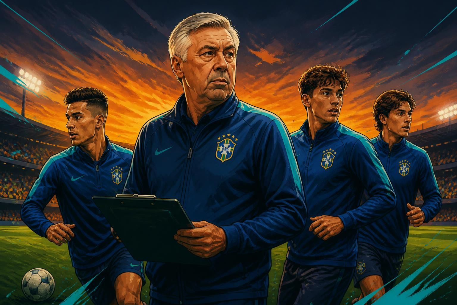 Ancelotti convoca destaques do Brasileirão para amistosos