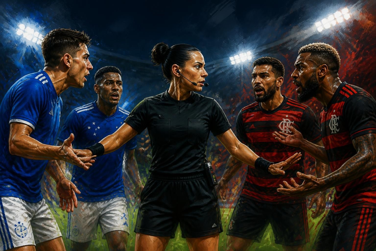 Conheça Yael Falcón Pérez, árbitro de Cruzeiro x Flamengo