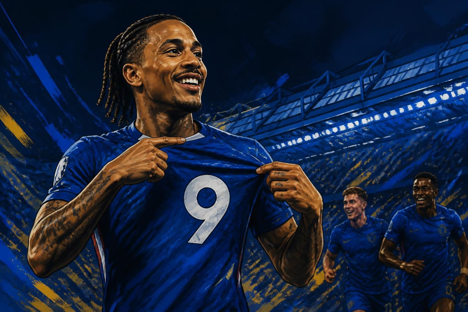 João Pedro renova com Chelsea e assume camisa 9