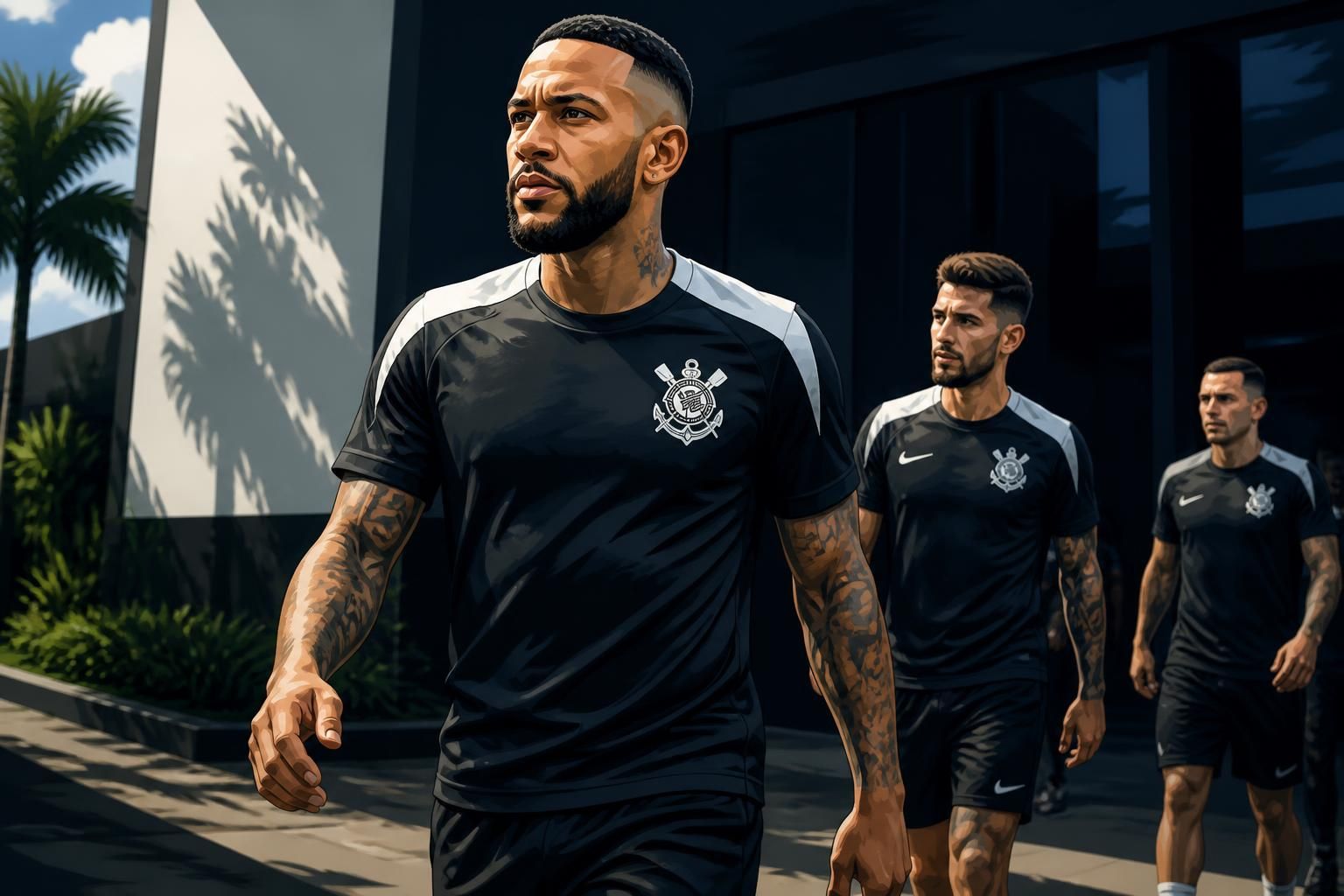Memphis Depay deve selar renovação no Corinthians