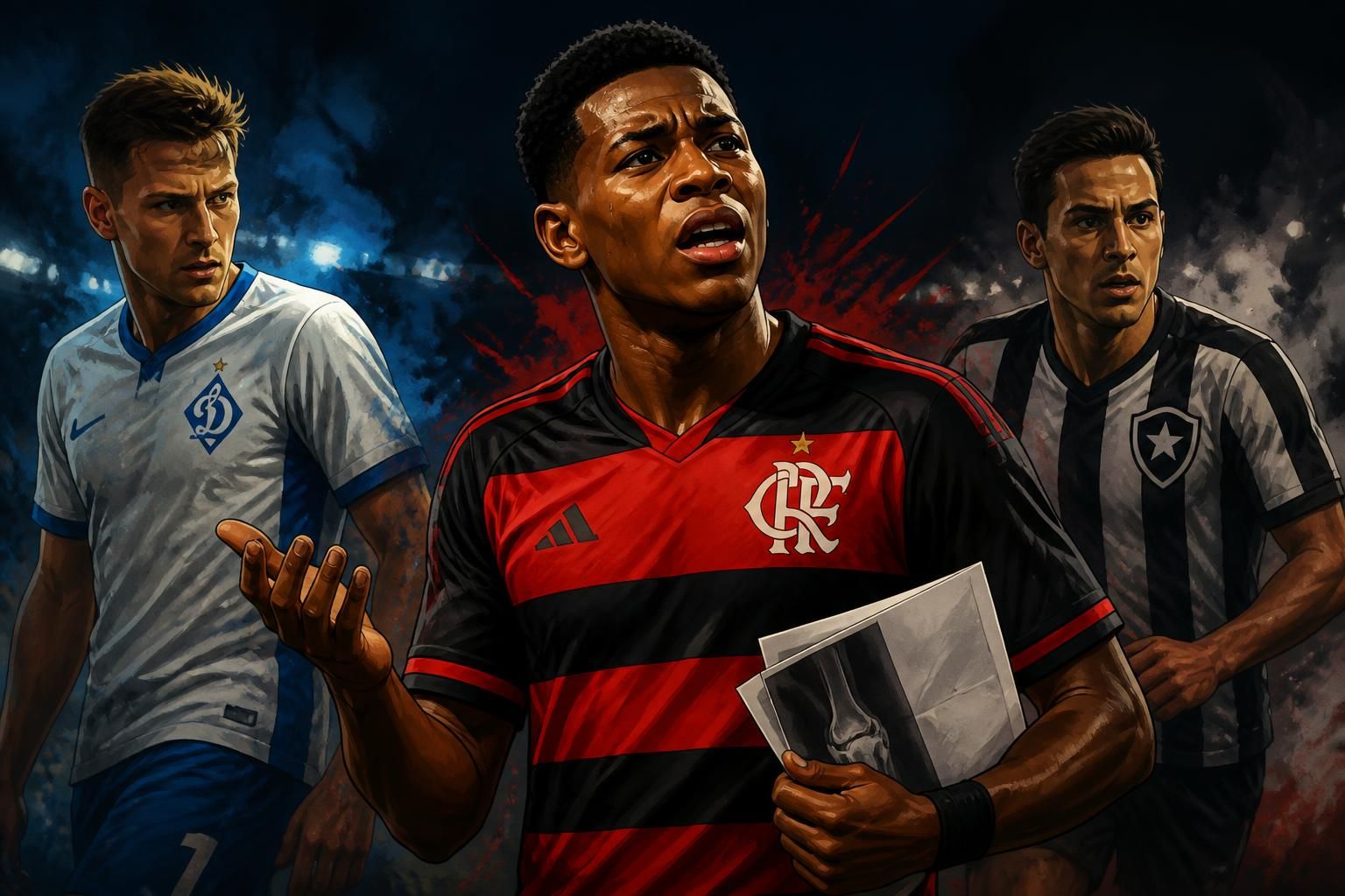 Flamengo critica amadorismo do Dínamo de Moscou e apoia Botafogo