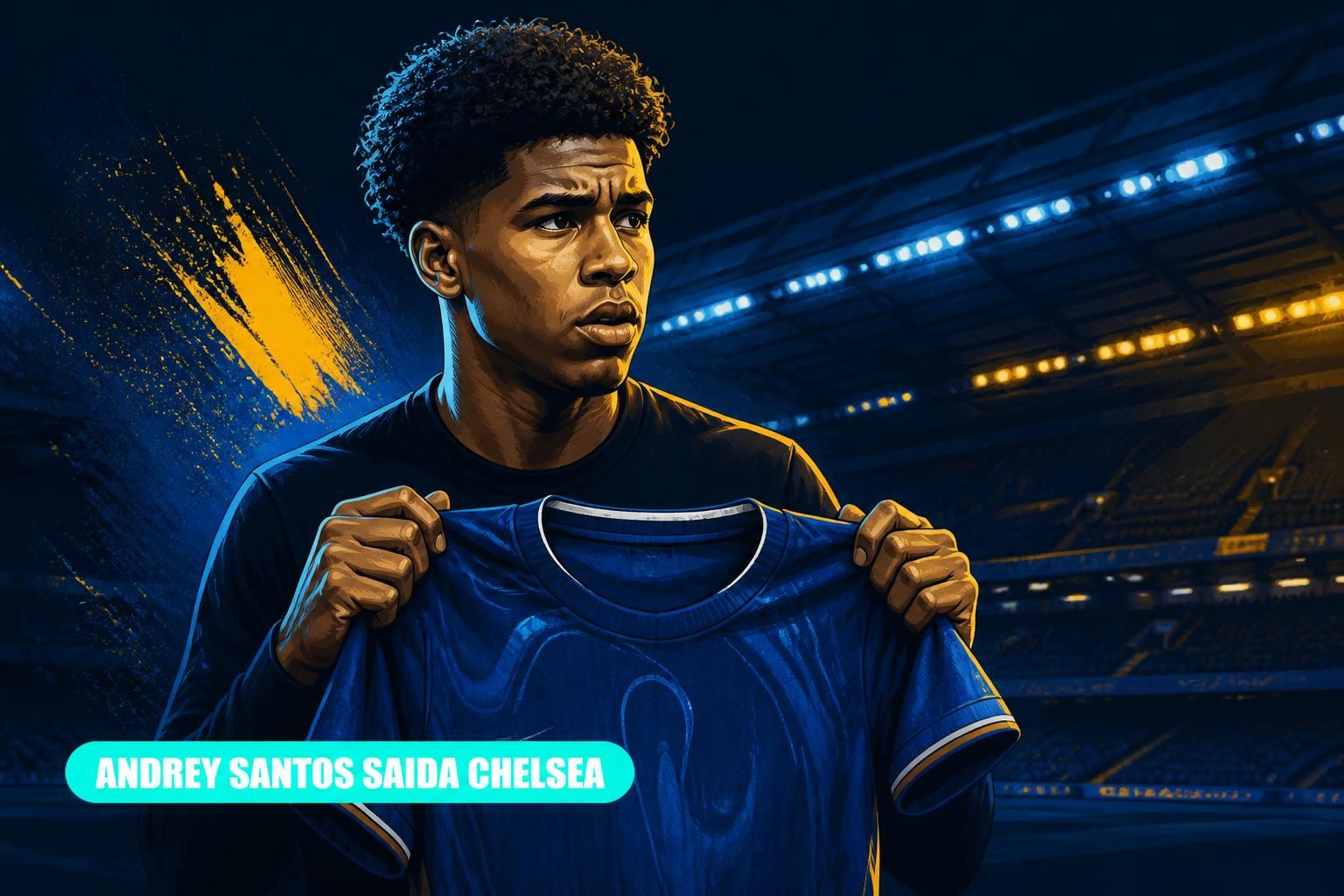 Andrey Santos pode sair do Chelsea em 2026