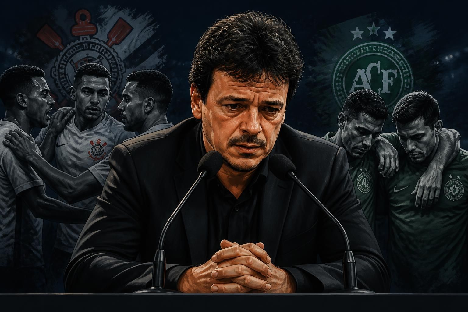 Diniz pede desculpas após quarta derrota seguida do Corinthians