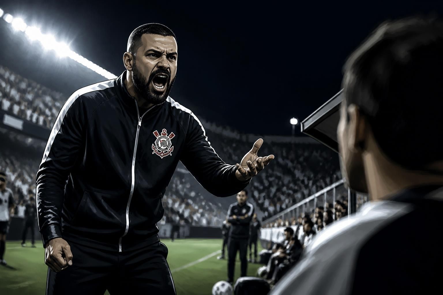 Castán discute com torcedor após racismo a goleiro do Real Soccer