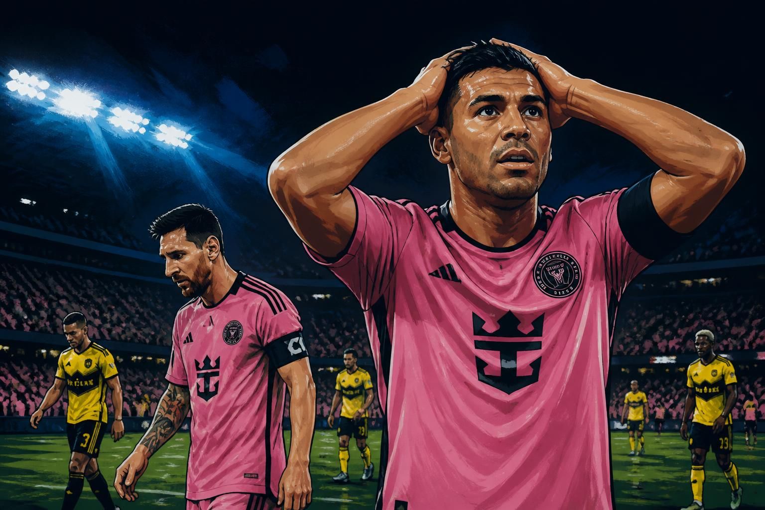 Casemiro comete gol contra pelo Inter Miami