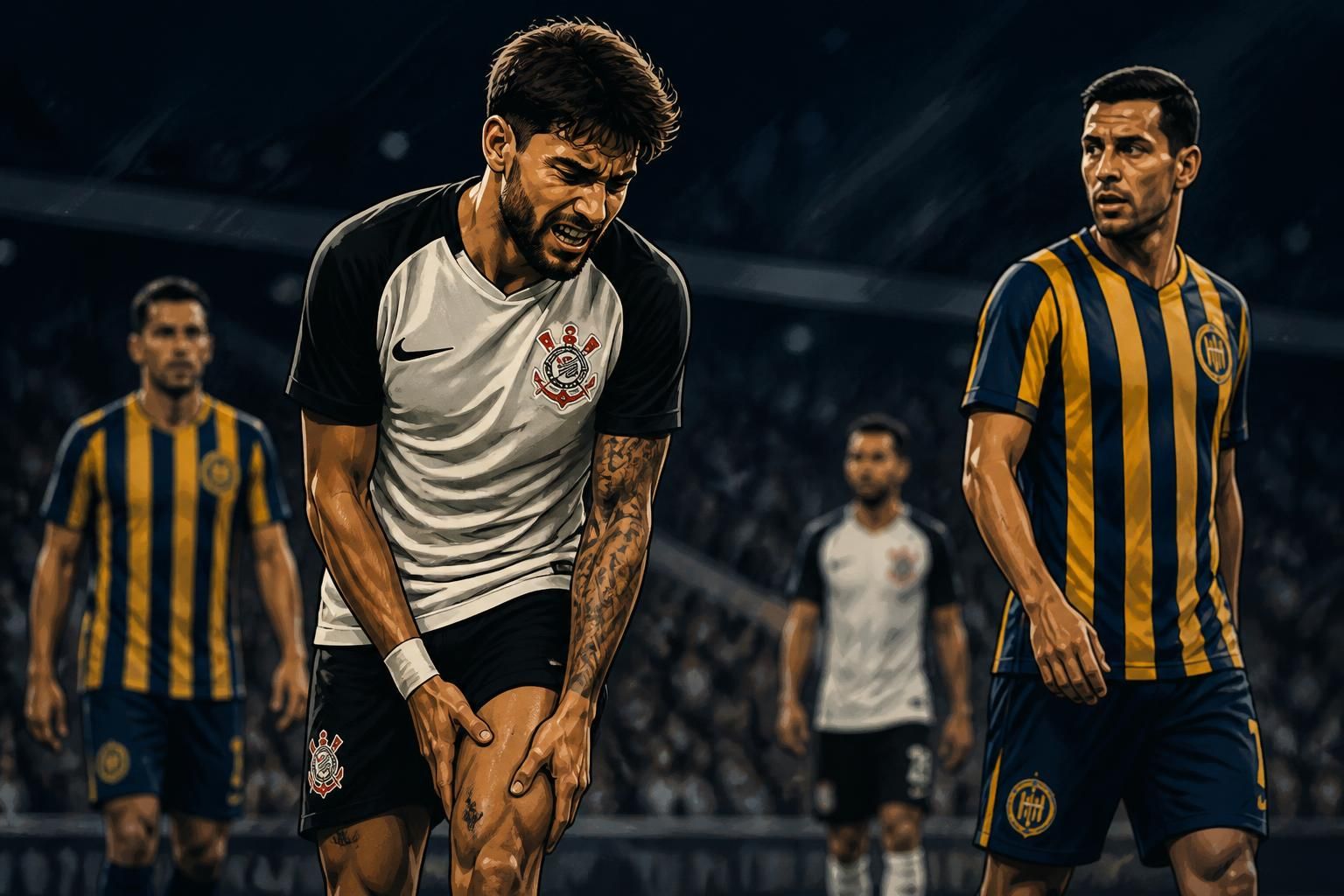 Yuri Alberto pode desfalcar Corinthians contra Rosario Central