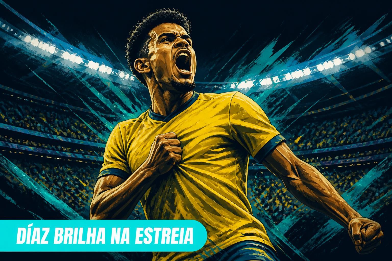 Luis Díaz brilha e Colômbia vence Uzbequistão na Copa