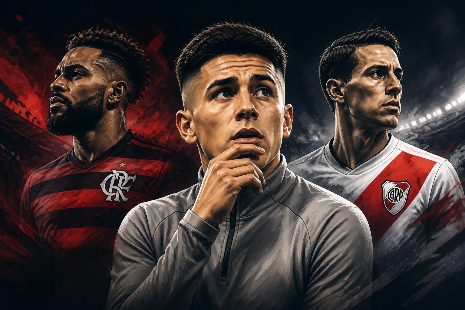 Thiago Almada prioriza River Plate e trava Flamengo