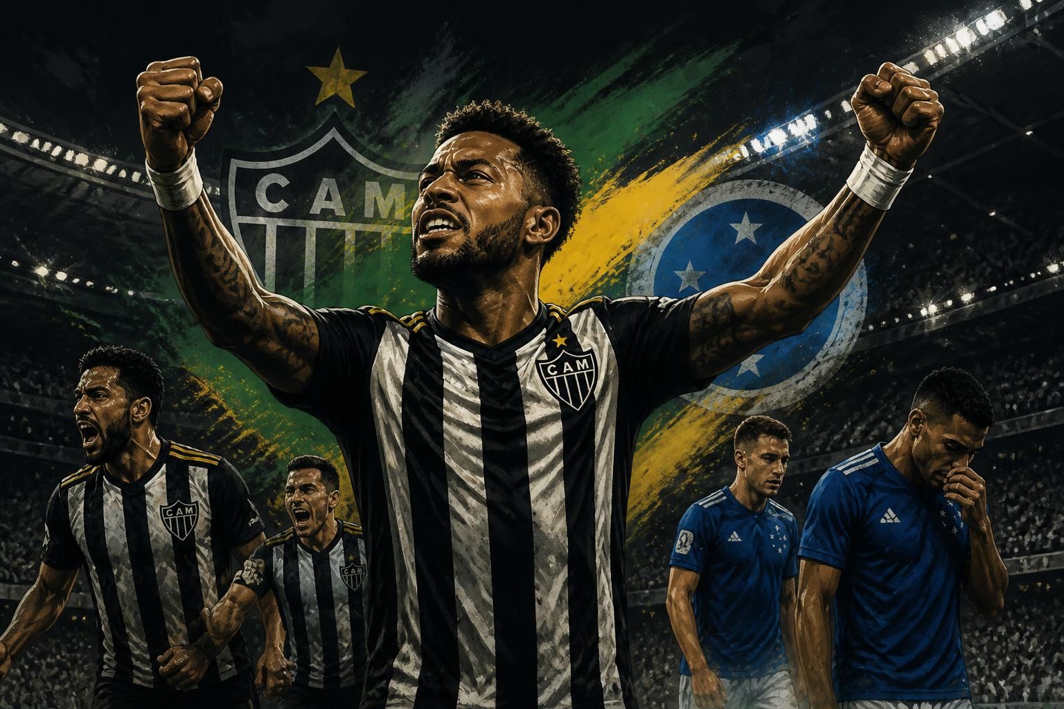 Atlético elimina Cruzeiro e lidera mata-matas da década