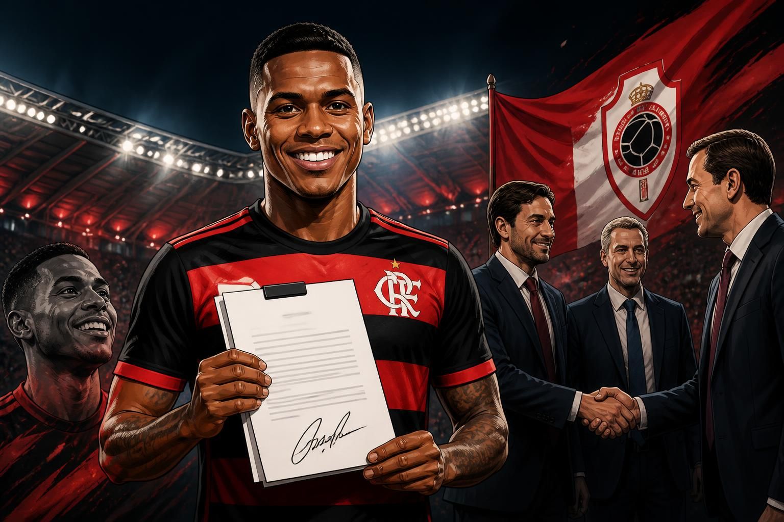 Anthony Valencia assina com o Flamengo e é primeiro reforço
