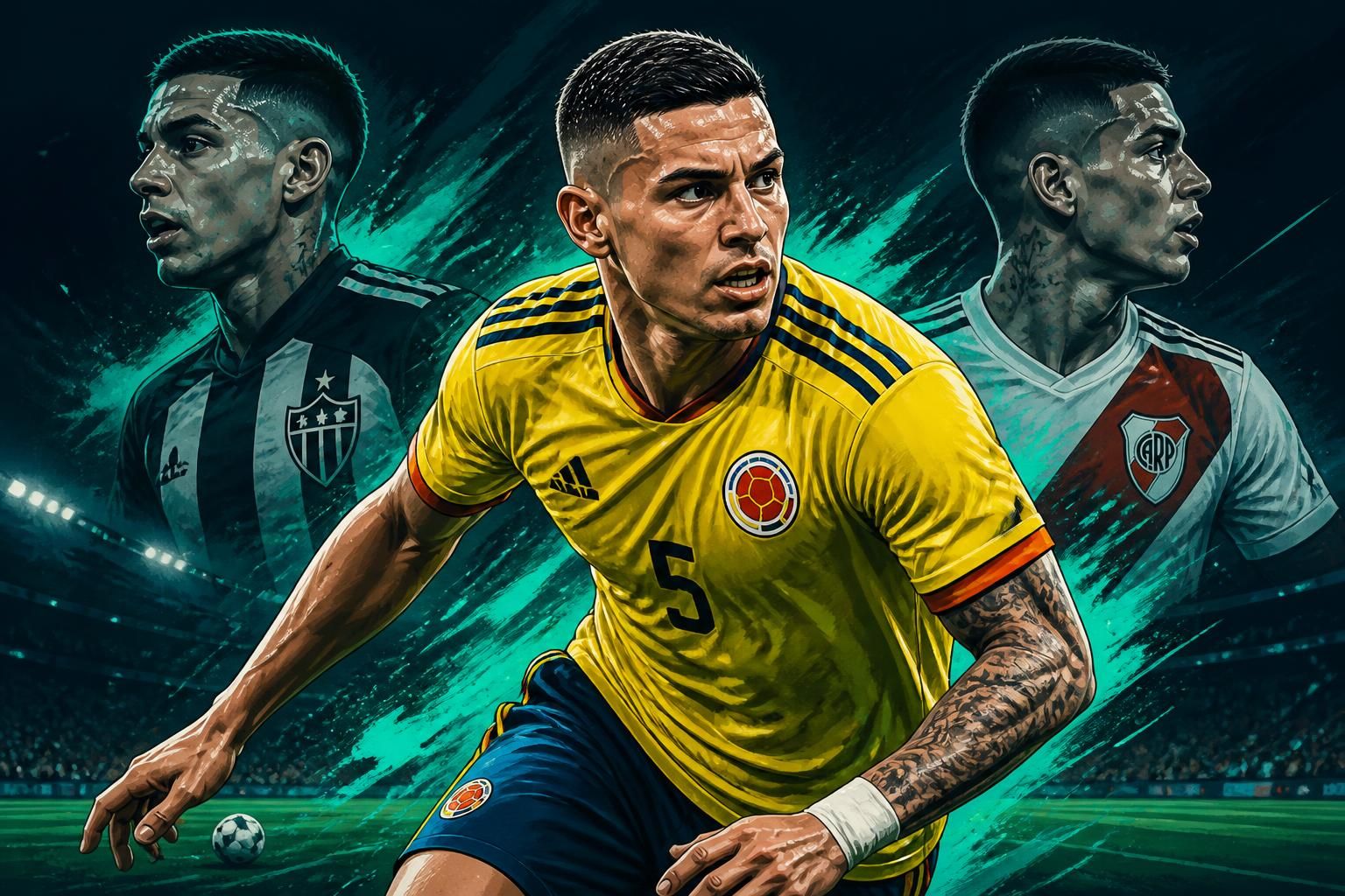 Atlético-MG avança para contratar Kevin Castaño do River