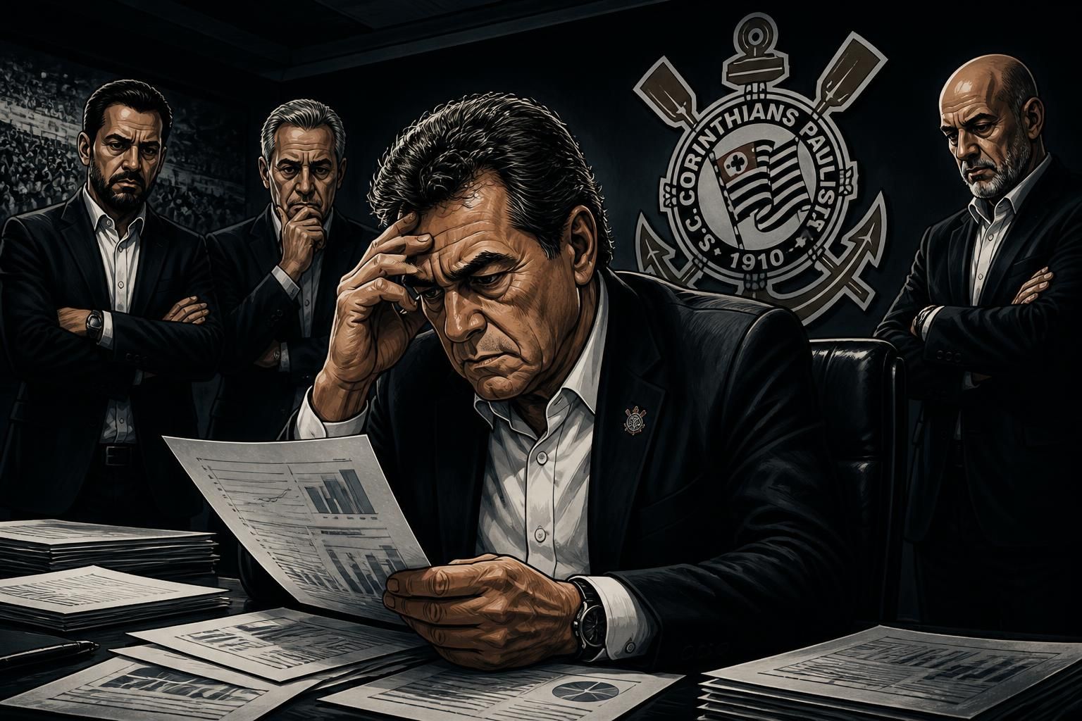 Corinthians descarta contratações por falta de verba