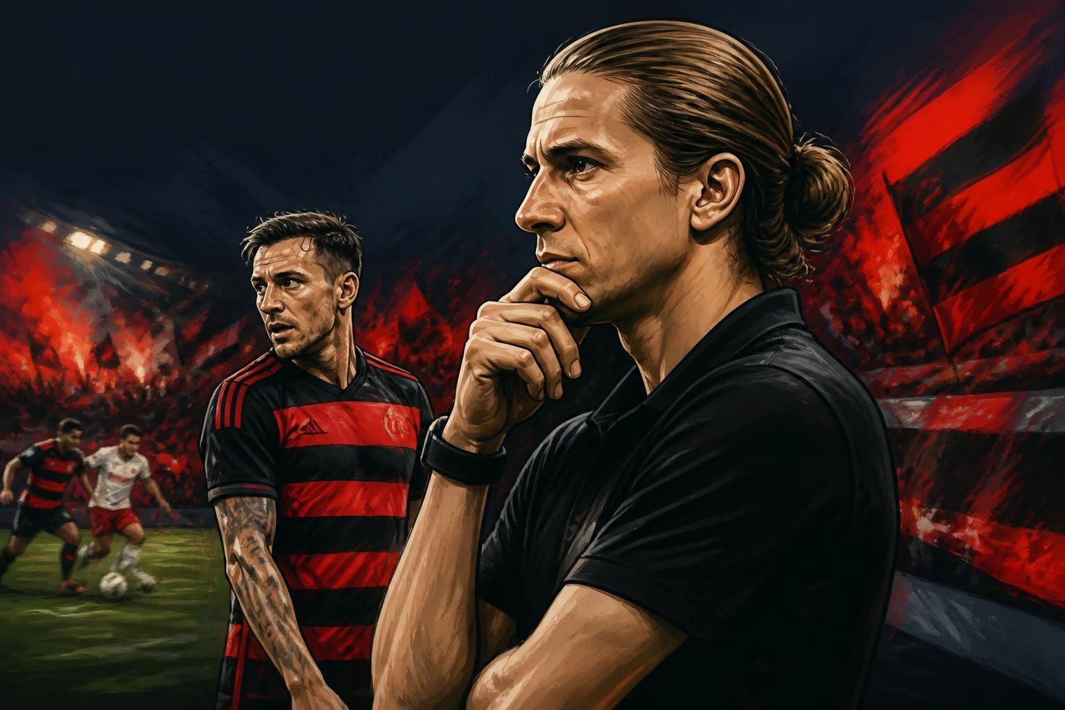 Saúl surpreende Filipe Luís na Libertadores