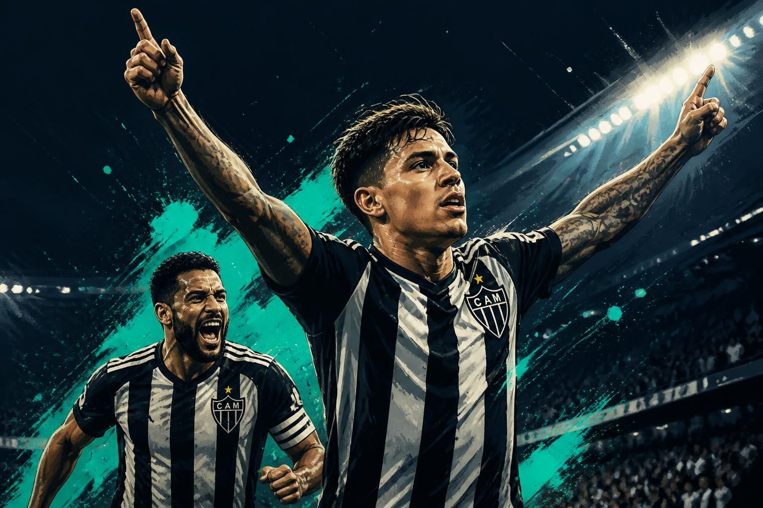 Cuello brilha no Atlético-MG e assume posto de Hulk