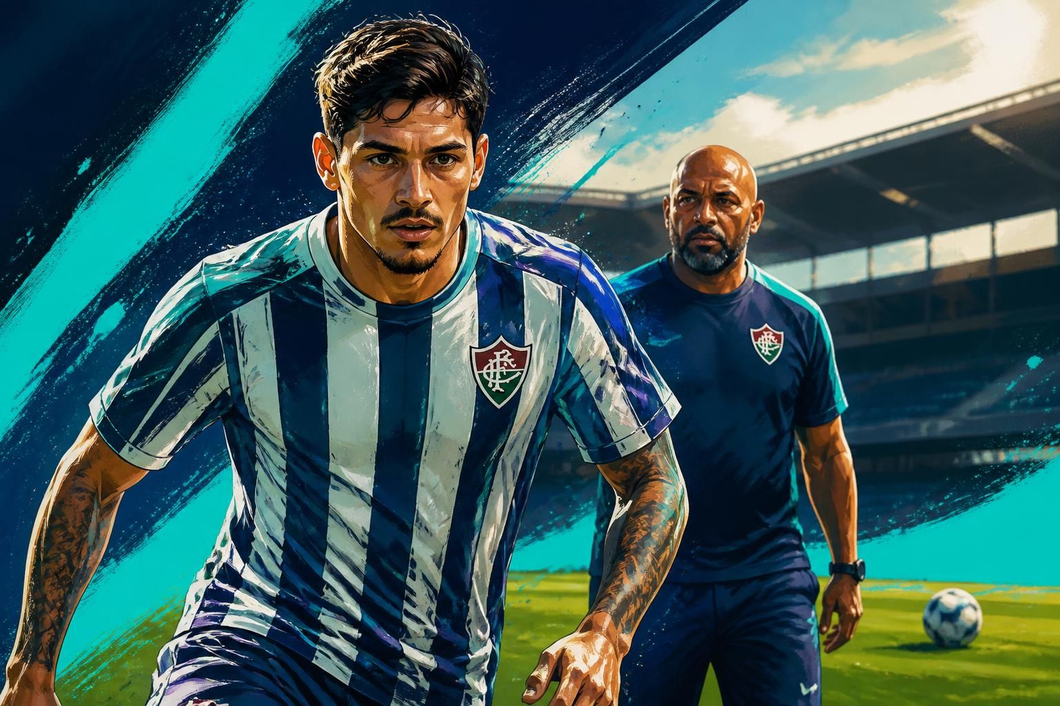 Fluminense escala time contra Athletico-PR com Guga de volta