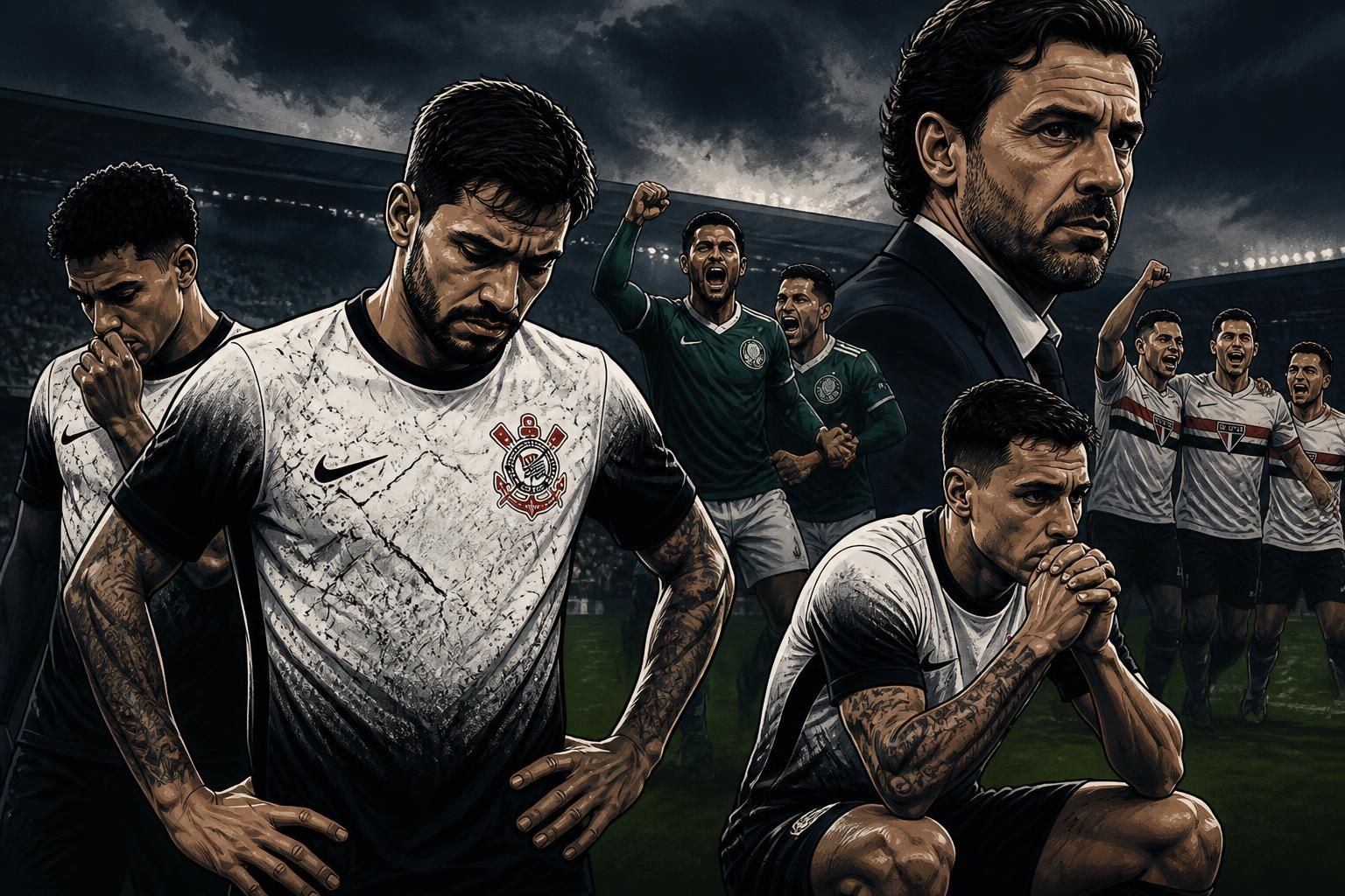 Clubes paulistas podem perder R$ 1 bilhão com restrições