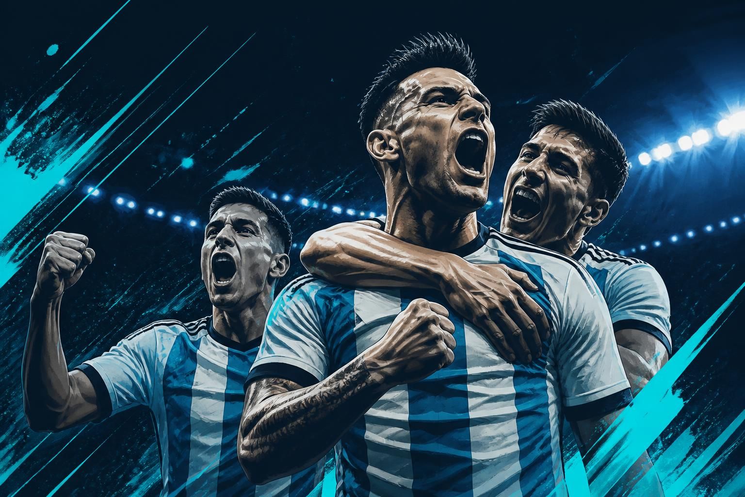 Argentina vence Inglaterra e avança na Copa do Mundo