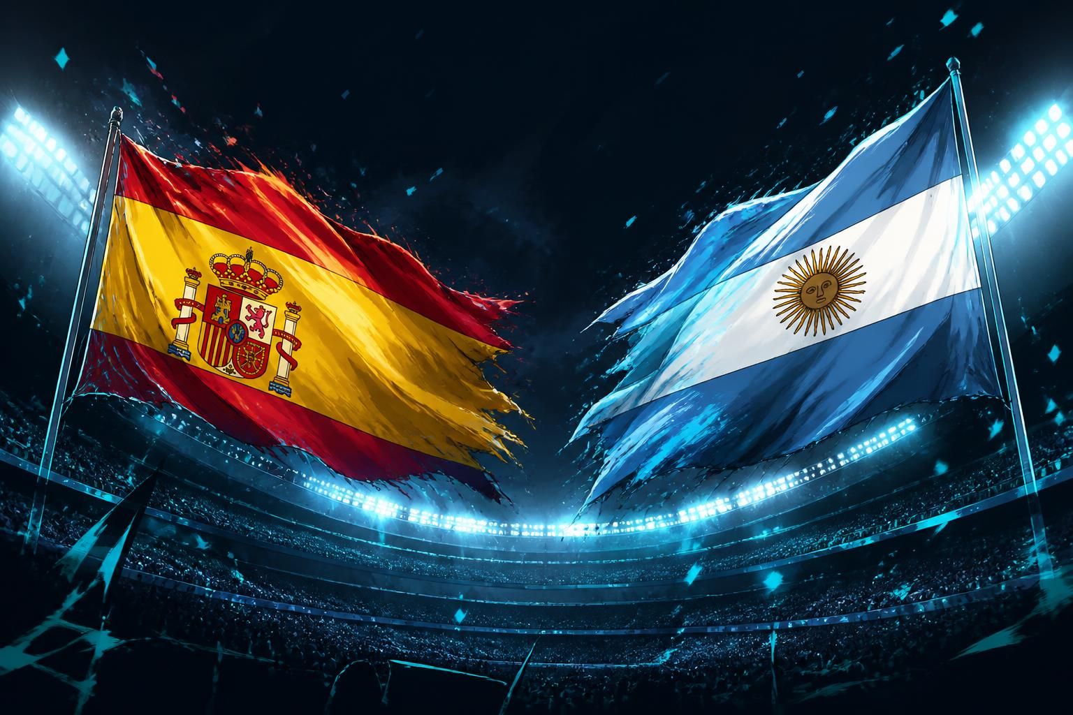 Espanha e Argentina fazem final histórica na Copa 2026